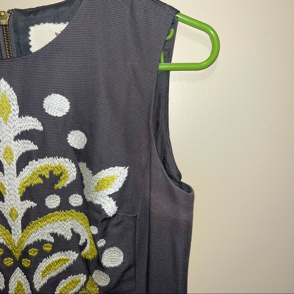 Anthropologie Tabitha Embroidered Fountain Shift Dress - Picture 4 of 8